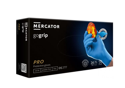 Mănuşi premium GOGRIP BLUE 50 bucati/cutie - VIVIENE