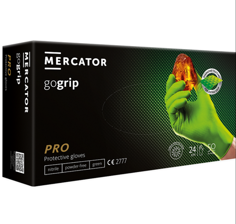 Mănuşi premium GOGRIP GREEN 50 bucati/cutie - VIVIENE