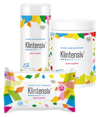 KLINTENSIV® – Servetele umede dezinfectante pentru suprafete - VIVIENE