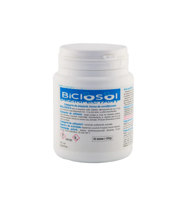 Biclosol tablete dezinfectante, cutie cu 60 bucati - VIVIENE